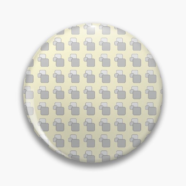 Item preview, Retro Square Pattern - Pastel Yellow and Grey designed and sold by Quooki.