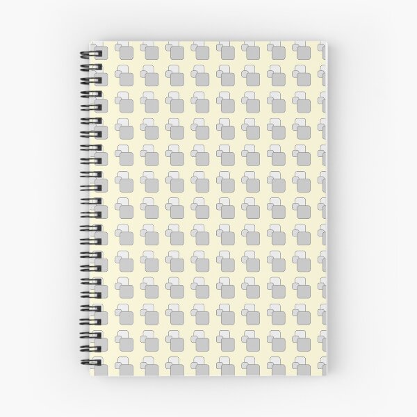 Item preview, Retro Square Pattern - Pastel Yellow and Grey designed and sold by Quooki.