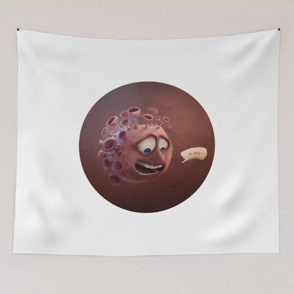 Item preview, The sad Covid-19 virus designed and sold by jonathankemp.