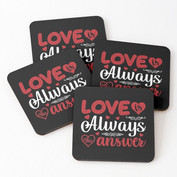 Item preview, love is always answer ,valentine gift idea ,for lovers  ,valentine's day designed and sold by yassiny.