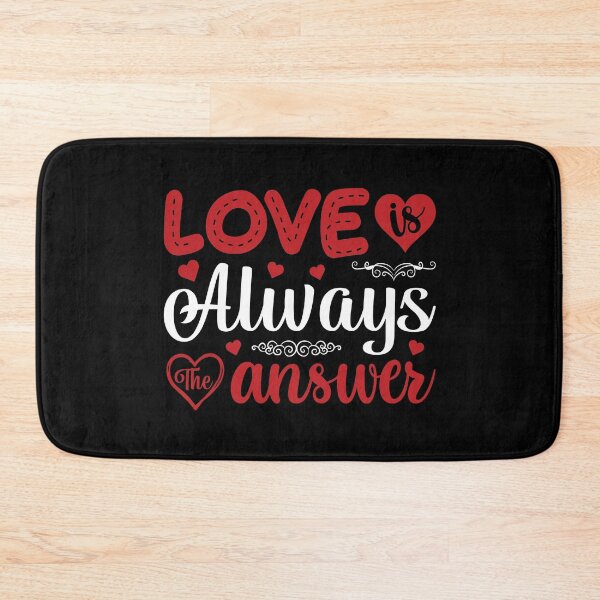 Item preview, love is always answer ,valentine gift idea ,for lovers  ,valentine's day designed and sold by yassiny.