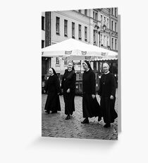 Nuns Greeting Card