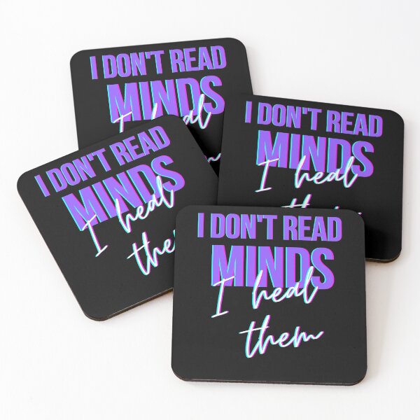 Item preview, I don't read minds, I heal them - Psychology Design designed and sold by Psychologist's Inventory.