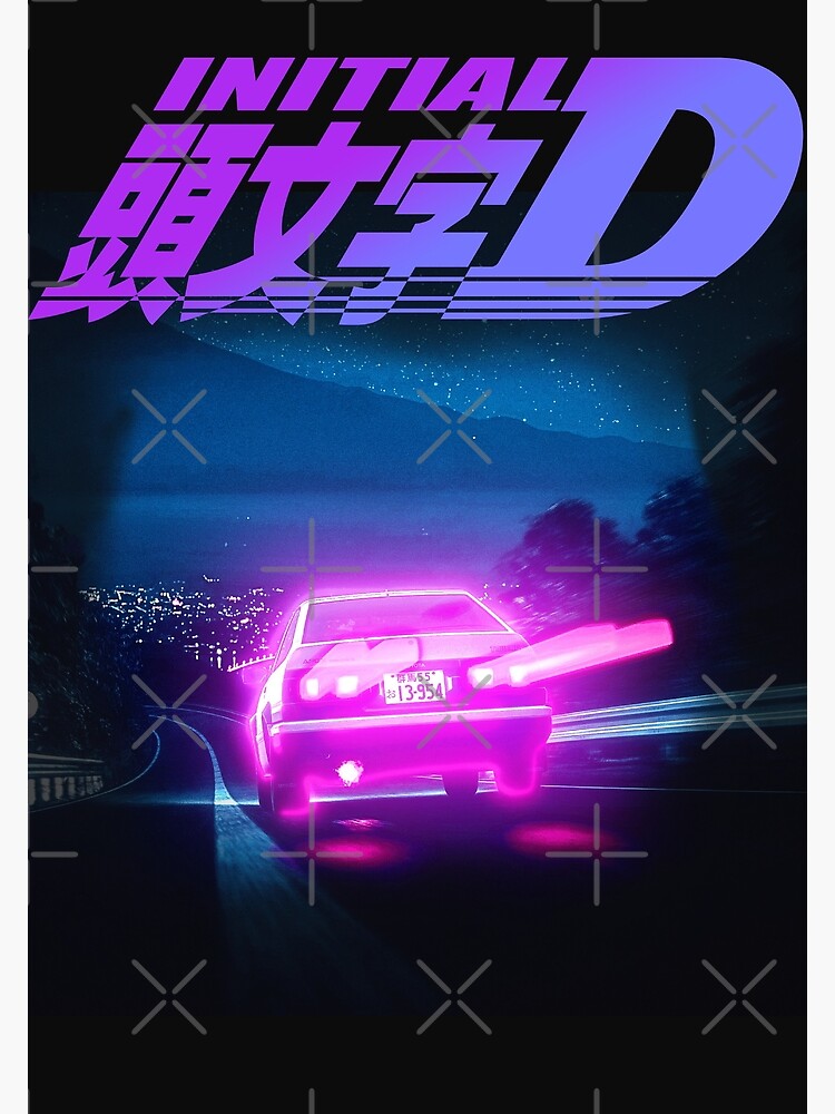 Initial d, Aesthetic anime, Anime