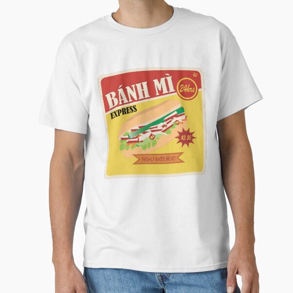 Item preview, Retro Banh Mi Express V2 Print designed and sold by BeigeleeBrand.