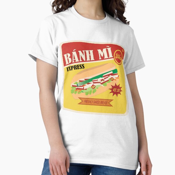 Item preview, Retro Banh Mi Express V2 Print designed and sold by BeigeleeBrand.