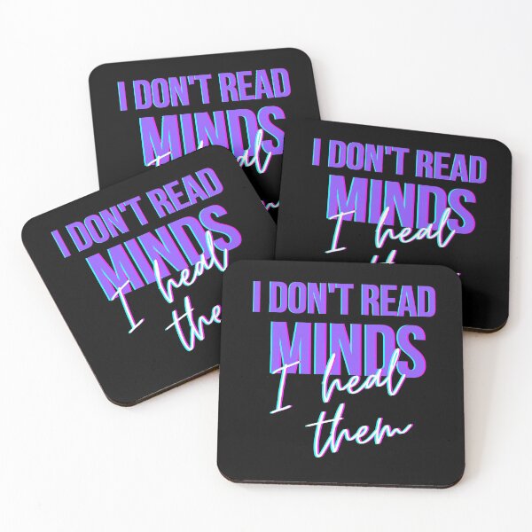 Item preview, I don't read minds, I heal them - Psychology Design designed and sold by Psychologist's Inventory.