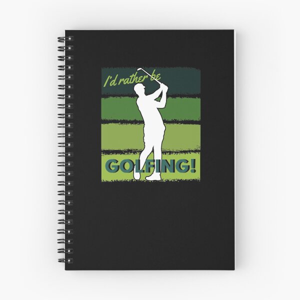 Item preview, I’d Rather Be Golfing Male with Green Stripes designed and sold by Zurickdesigns.