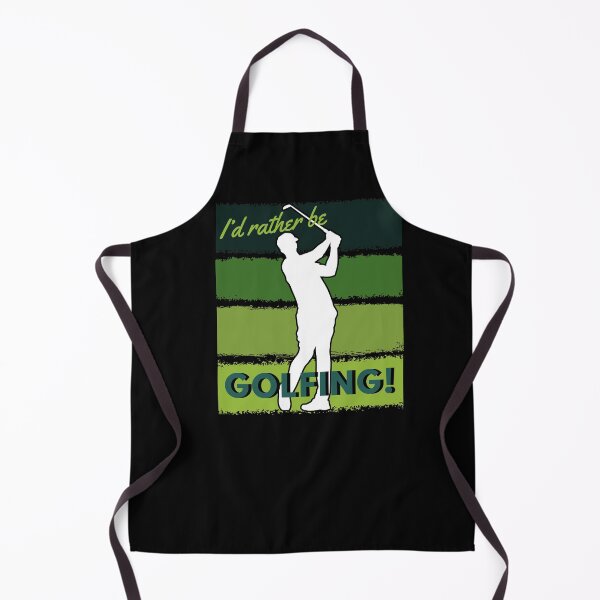 Item preview, I’d Rather Be Golfing Male with Green Stripes designed and sold by Zurickdesigns.