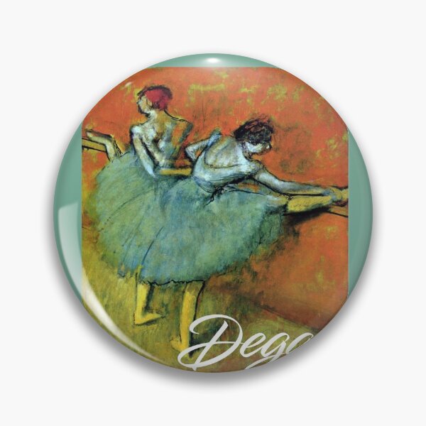 Item preview, Ballerinas in Green at the Bar by Edgar Degas designed and sold by Joanne Pane.