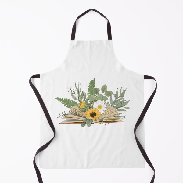 Item preview, Open Book with Florals and Leaves designed and sold by Pavnud.