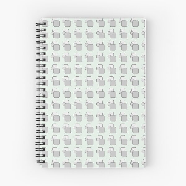 Item preview, Retro Square Pattern - Pastel Green and Grey designed and sold by Quooki.