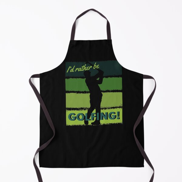 Item preview, I’d Rather Be Golfing Male with Green Stripes designed and sold by Zurickdesigns.