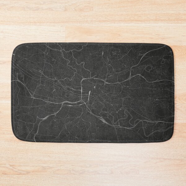 Item preview, Silver Glasgow City Map designed and sold by Alo.