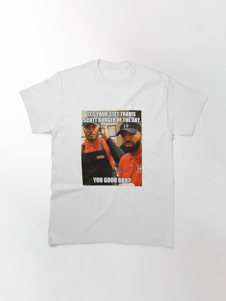 travis scott burger shirt