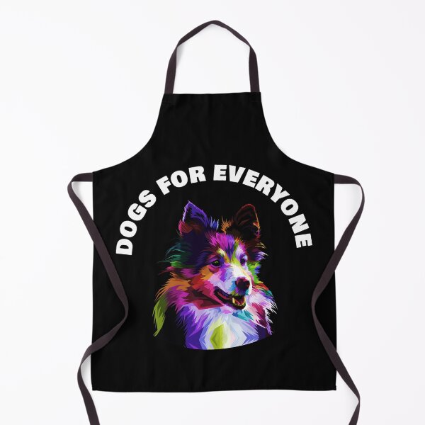 Item preview, Dogs For Everyone - Rainbow Sheltie Dog - Woof Black designed and sold by NoMatterLab.
