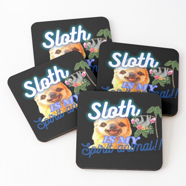 Item preview, Sloth is my spirit animal!! designed and sold by Viktor Kabbach.