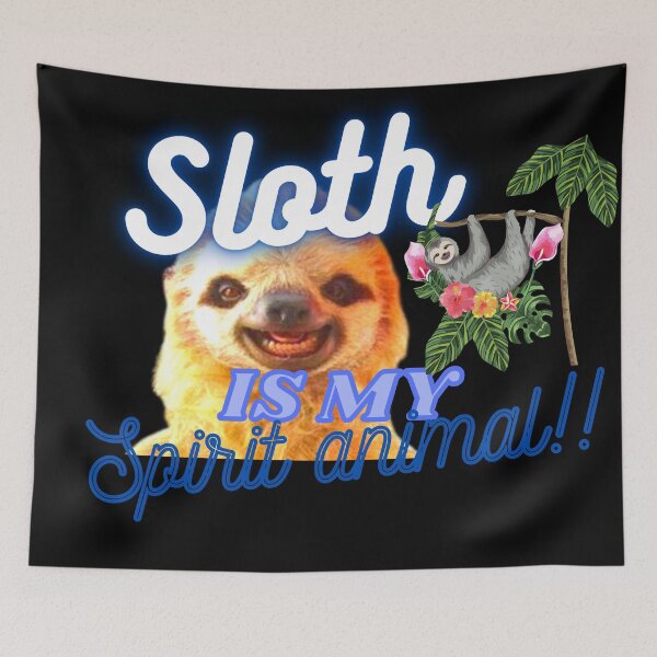 Item preview, Sloth is my spirit animal!! designed and sold by Viktor Kabbach.