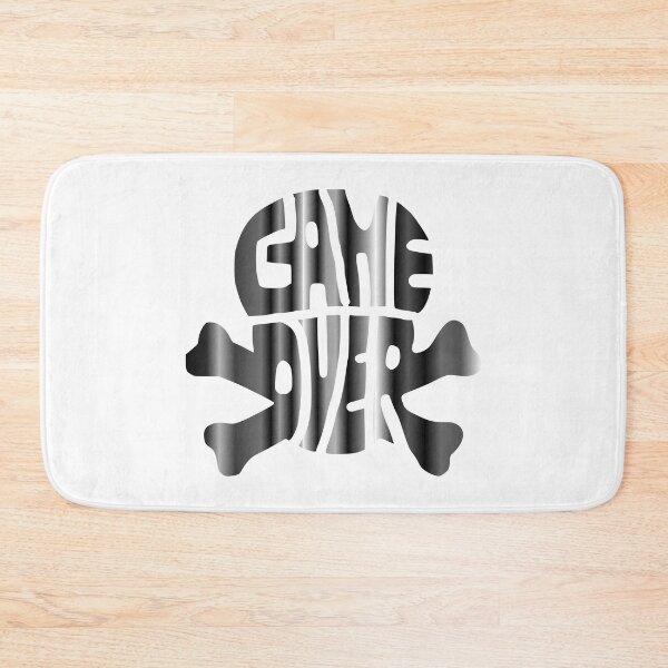 Item preview, Game over black and white designed and sold by OMdesigns93.