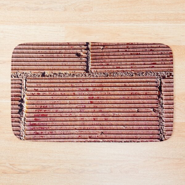 Item preview, Spanish brick wall with ridges. designed and sold by janesg.