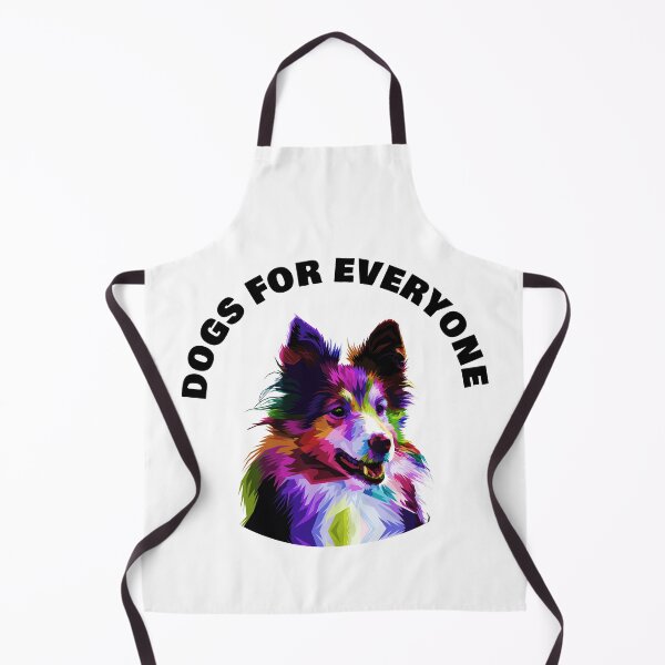 Item preview, Dogs For Everyone - Rainbow Sheltie Dog - Woof White designed and sold by NoMatterLab.