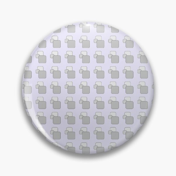 Item preview, Retro Square Pattern - Pastel Lilac and Grey designed and sold by Quooki.