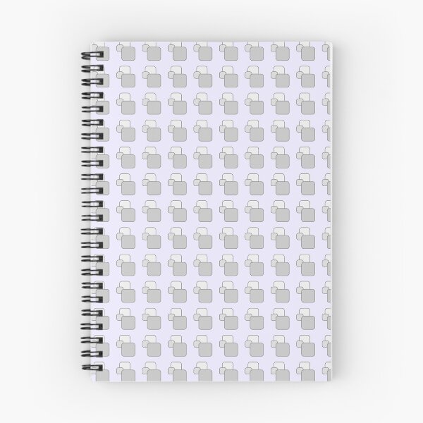 Item preview, Retro Square Pattern - Pastel Lilac and Grey designed and sold by Quooki.