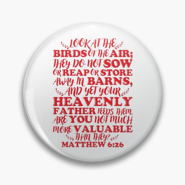 Item preview, Matthew 6:26 designed and sold by plushism.