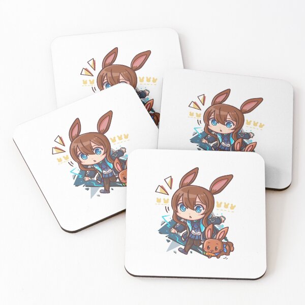 Item preview, Amiya Bunny Chibi Arknights designed and sold by devonazure.