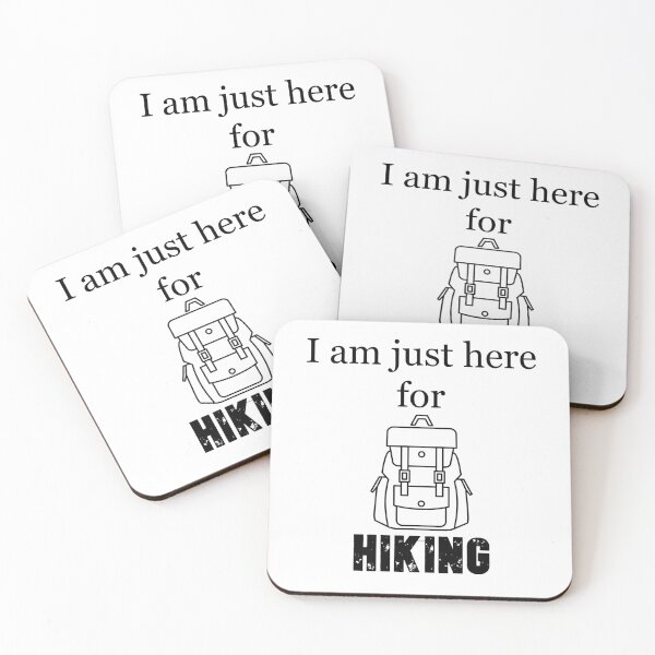 Item preview, I am just here for hiking , Hiking Day, Awesome gift for Hiking lovers, father, mother, sister, brother, and friends designed and sold by abdelhak2005.