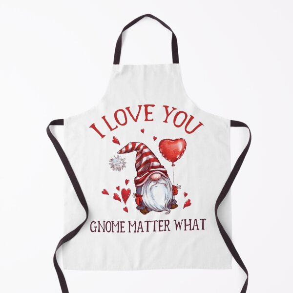 Item preview, I love you Gnome matter what, gnome Valentines Pun designed and sold by stickmeok.