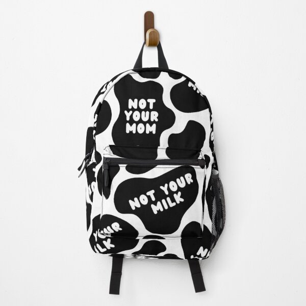 Item preview, No tu mamá, no tu leche | Impresión de vaca | En blanco y negro designed and sold by EarlessPierre.