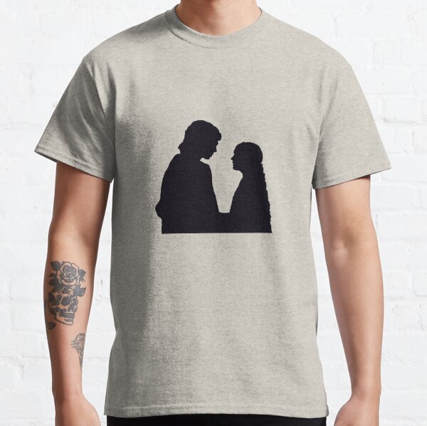 Vista previa del artículo con la obra «Silueta de pareja», diseñado y vendido por 16Topgirl.