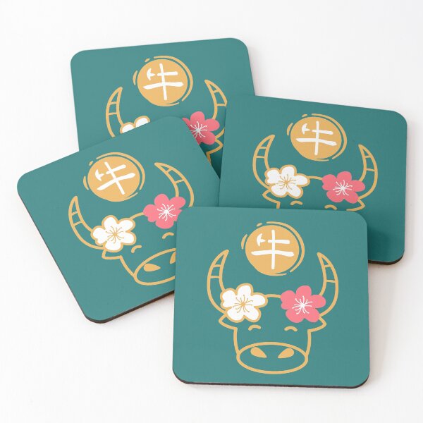 Item preview, Cute Chinese New Year Ox 2021 designed and sold by Lulupainting.