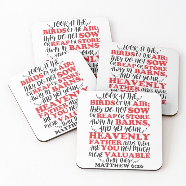 Item preview, Matthew 6:26 designed and sold by plushism.