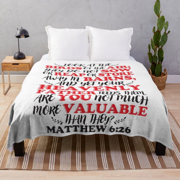 Item preview, Matthew 6:26 designed and sold by plushism.