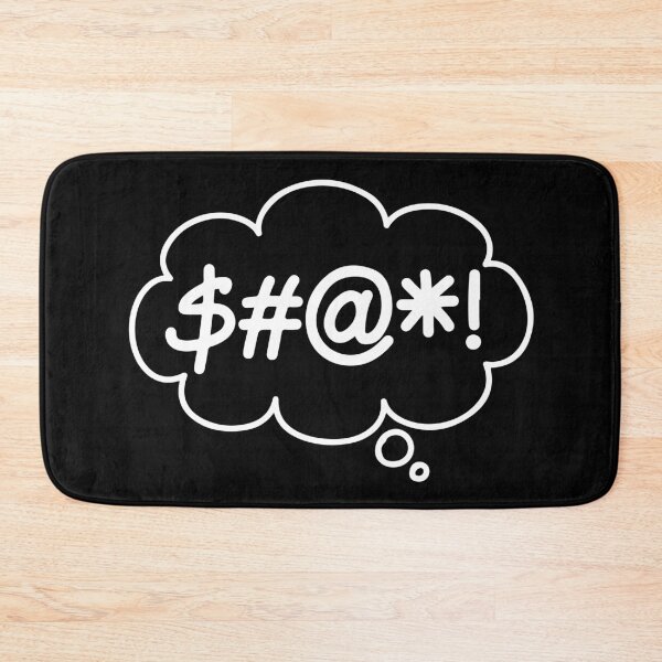 Item preview, $#@*! (Swearing Thought Bubble) Inverse designed and sold by SarcasticWords.