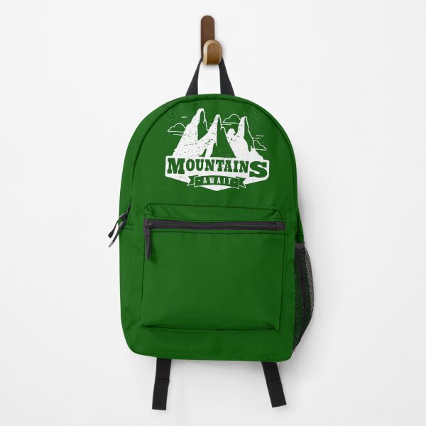 Item preview, Mountains Await Adventure designed and sold by Piztees.