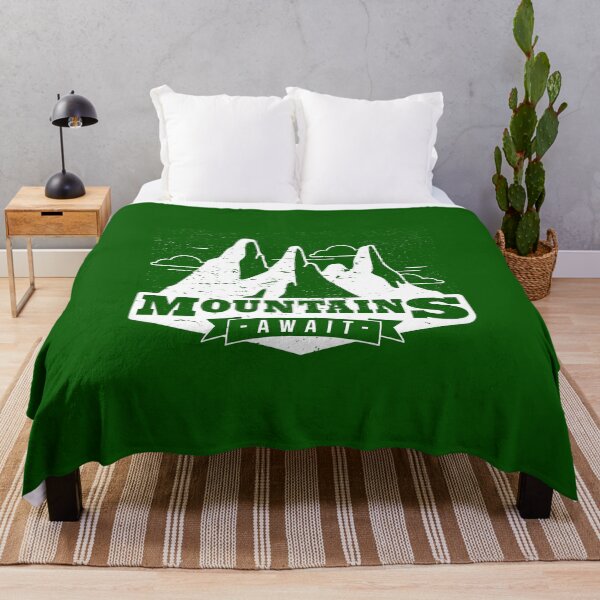 Item preview, Mountains Await Adventure designed and sold by Piztees.