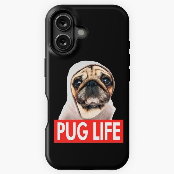 Vista previa del artículo con la obra «Vida Pug», diseñado y vendido por angus77ok.