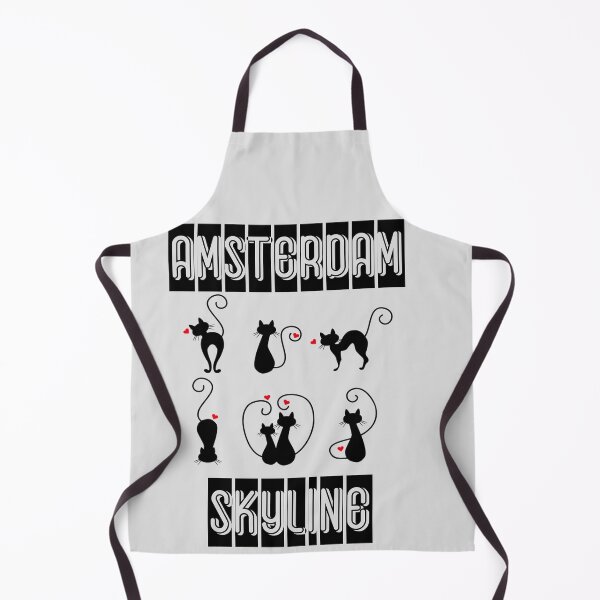 Item preview, Amsterdam Skyline Cat designed and sold by VintagePrada.
