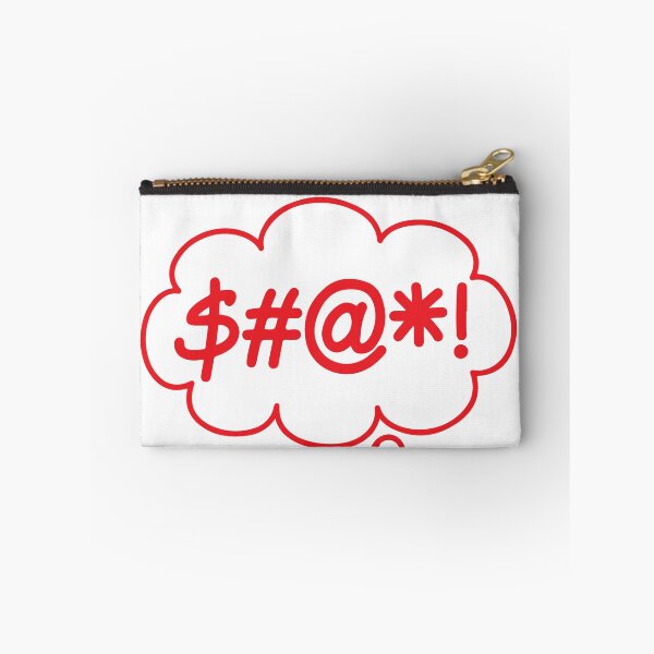 Item preview, Copy of $#@*! (Swearing Thought Bubble) Red Version designed and sold by SarcasticWords.