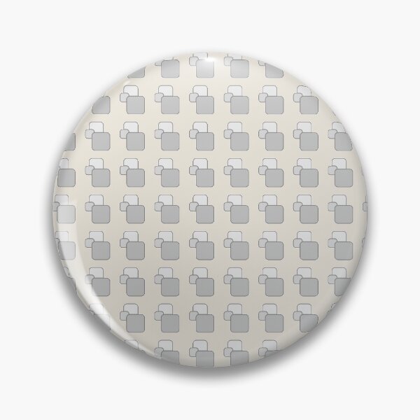 Item preview, Retro Square Pattern - Pastel Beige and Grey designed and sold by Quooki.