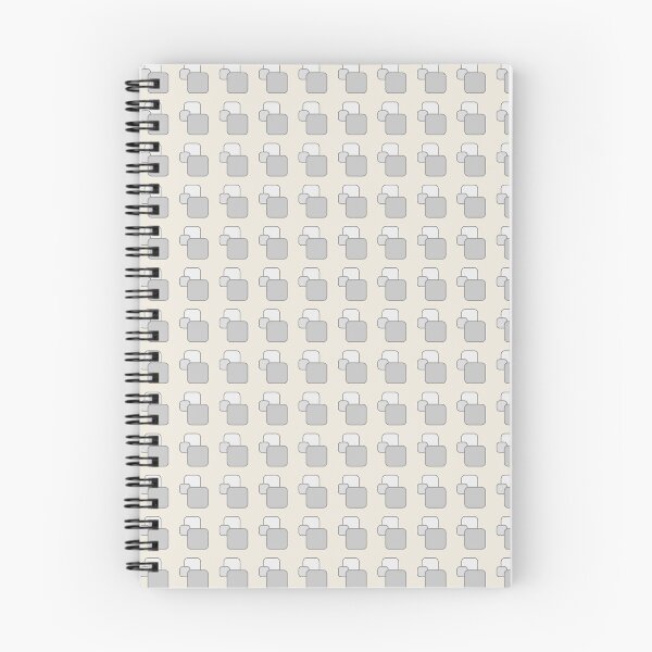 Item preview, Retro Square Pattern - Pastel Beige and Grey designed and sold by Quooki.