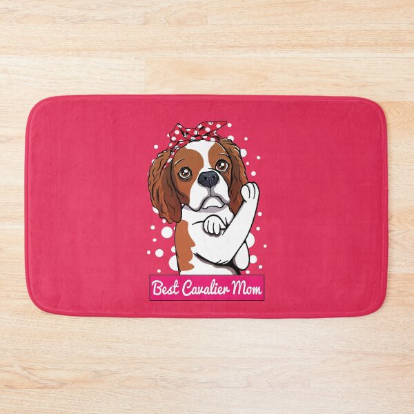 Item preview, Retro Cavalier King Charles Spaniel Dog Mom designed and sold by MrEddie10.