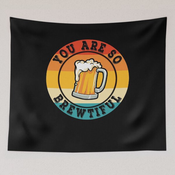 Item preview, Beer Lover Shirt You Are So Brewtiful Funny Tee designed and sold by Renergie.