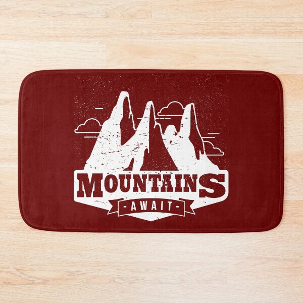 Item preview, Mountains Await Adventure designed and sold by Piztees.