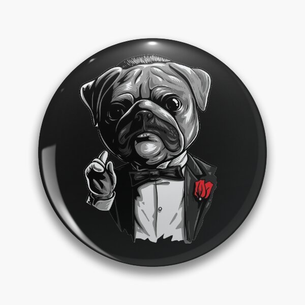 Item preview, Pug The Gangster designed and sold by So Sorted Design.
