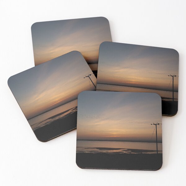Item preview, Larnaca Salt Lake at sunset designed and sold by solanna7.