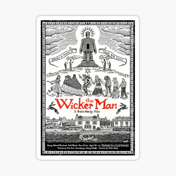 Item preview, The wicker man designed and sold by bumbumasak.